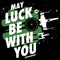 Boy's Star Wars X-Wing Starfighter St. Patrick's Day May Luck Be With You Pull Over Hoodie