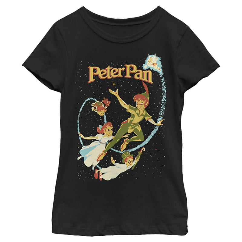 Girl's Peter Pan Flight Wish T-Shirt