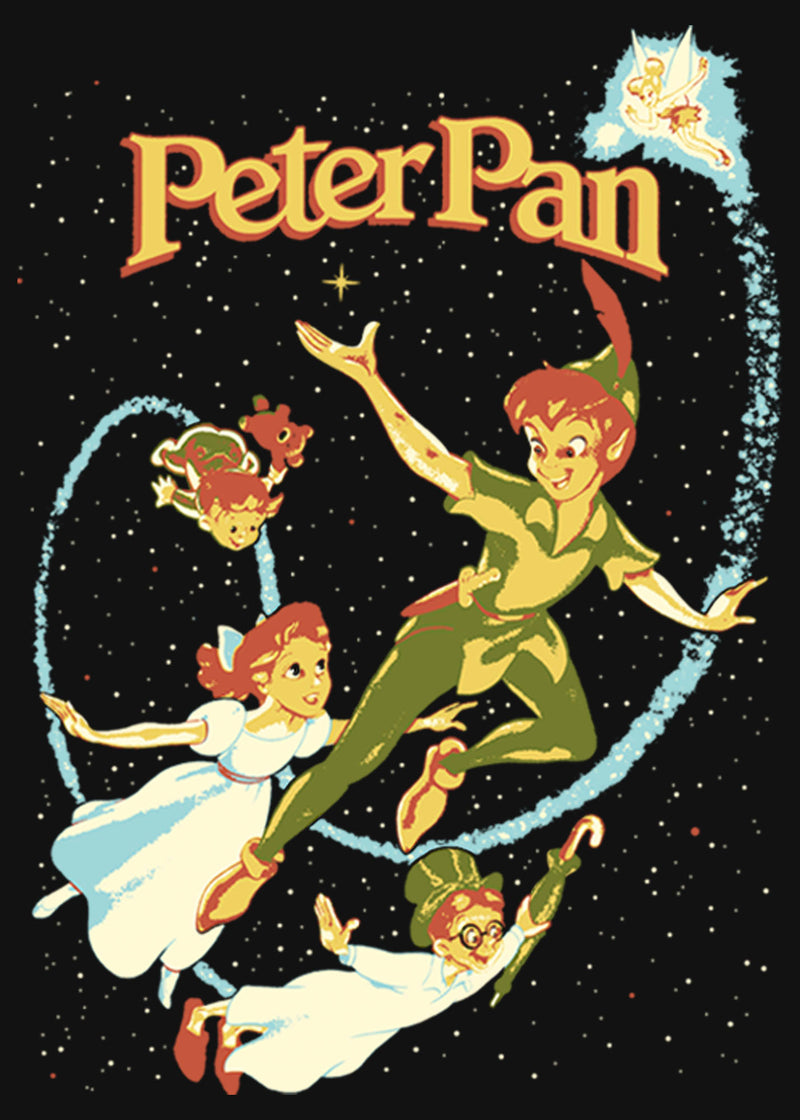 Girl's Peter Pan Flight Wish T-Shirt