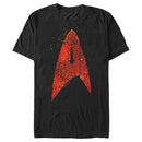 Men's Star Trek: Discovery Starfleet On Fire T-Shirt