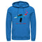 Men's Star Trek Valentine's Pixel Set Phasers to Stun Pull Over Hoodie