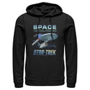 Men's Star Trek: The Original Series USS Enterprise Space The Final Frontier Pull Over Hoodie