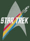 Junior's Star Trek Enterprise Starfleet Rainbow Streak Festival Muscle Tee