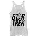 Women's Star Trek: The Original Series Distressed Logo Racerback Tank Top