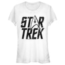 Junior's Star Trek: The Original Series Distressed Logo T-Shirt