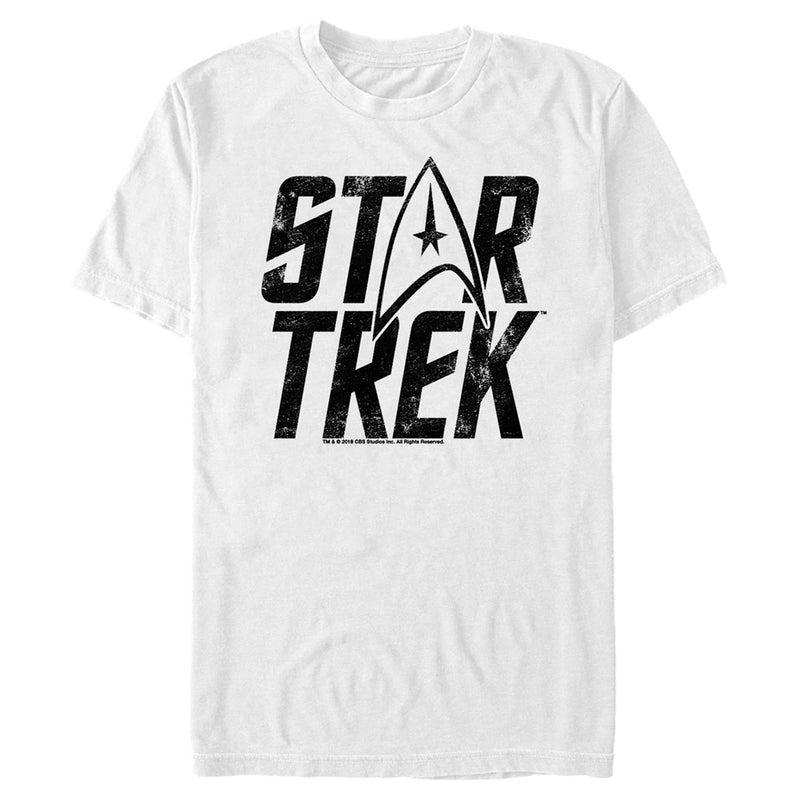 Men's Star Trek: The Original Series Distressed Logo T-Shirt