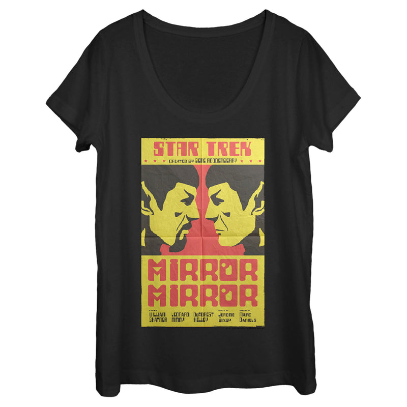 Women's Star Trek: The Original Series Mirror Mirror S2 Episode 4 Poster Scoop Neck