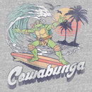 Girl's Teenage Mutant Ninja Turtles Retro Cowabunga Michelangelo T-Shirt