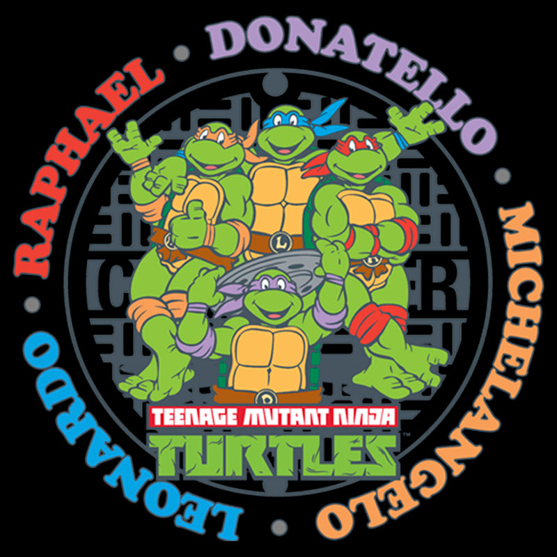 Men's Teenage Mutant Ninja Turtles Hero Circle T-Shirt