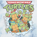 Men's Teenage Mutant Ninja Turtles Distressed Team in Action T-Shirt