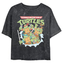 Junior's Teenage Mutant Ninja Turtles Team in Action T-Shirt