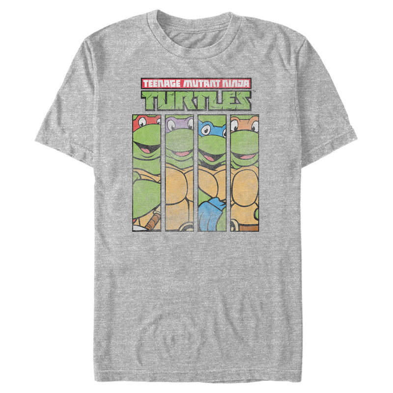 Men's Teenage Mutant Ninja Turtles Distressed Panels T-Shirt