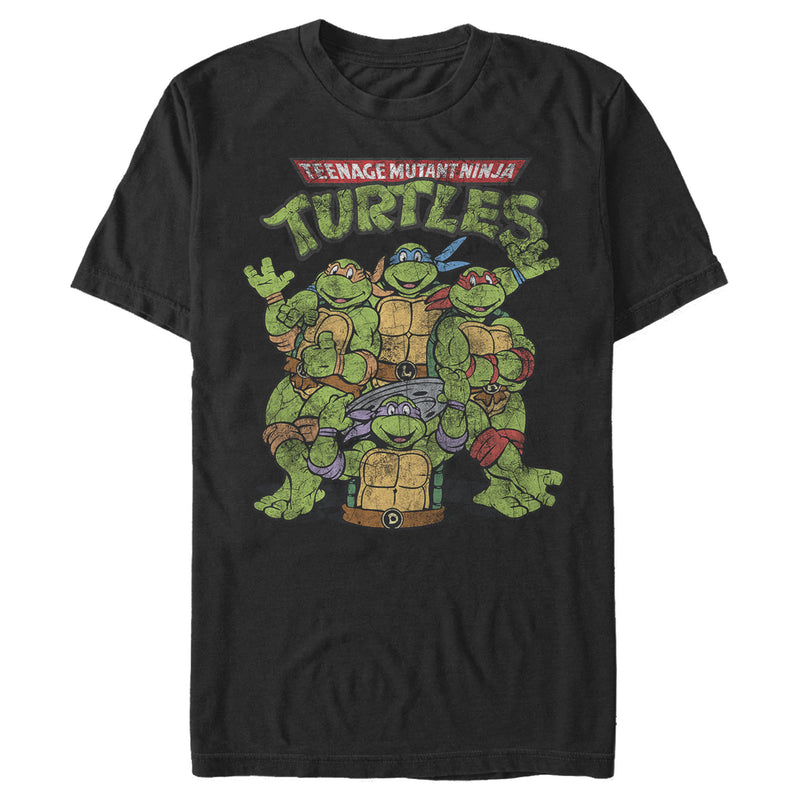 Men's Teenage Mutant Ninja Turtles Best Friend Shot T-Shirt