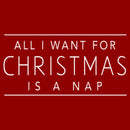 Women's Lost Gods All I Want for Christmas Is a Nap T-Shirt