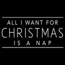 Junior's Lost Gods All I Want for Christmas Is a Nap T-Shirt