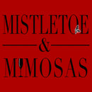 Junior's Lost Gods Mistletoe and Mimosas T-Shirt