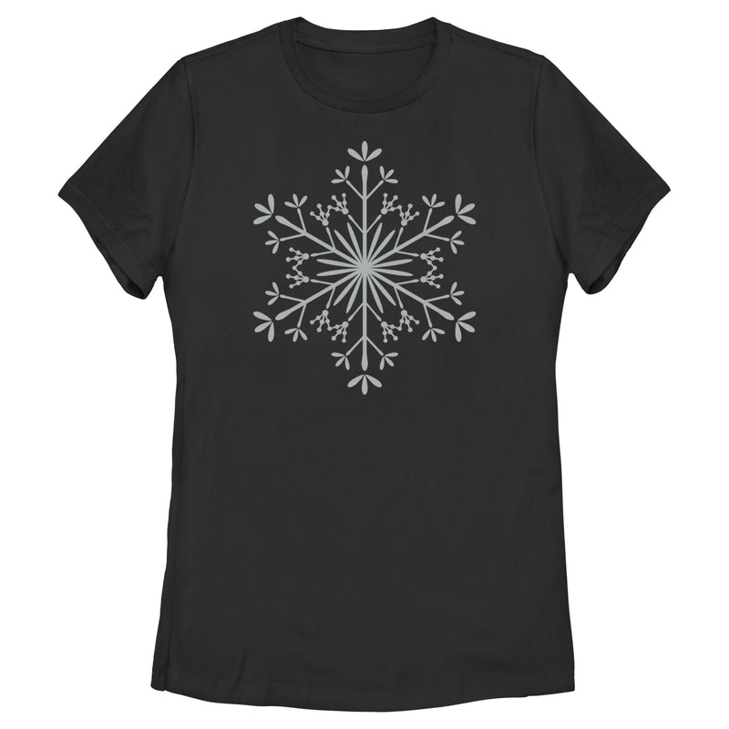 Women's Lost Gods Christmas Snowflake T-Shirt