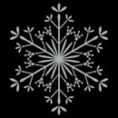 Junior's Lost Gods Christmas Snowflake T-Shirt