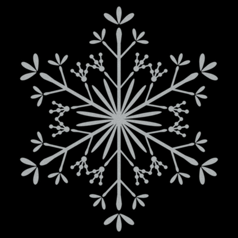 Junior's Lost Gods Christmas Snowflake T-Shirt