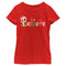 Girl's Lost Gods Believe Christmas Text T-Shirt