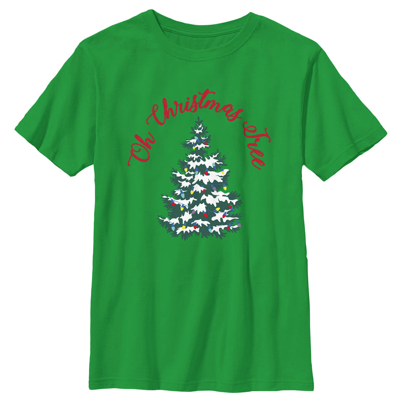 Boy's Lost Gods Oh Christmas Tree T-Shirt