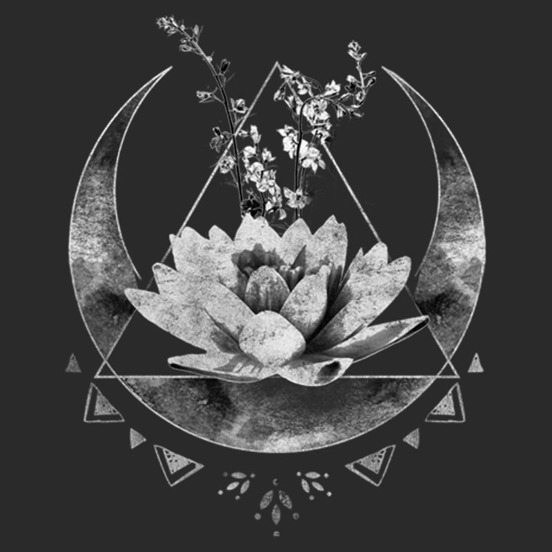 Junior's Lost Gods Celestial Moon Lotus Flower Sweatshirt