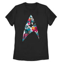 Women's Star Trek Tropical Starfleet Insignia T-Shirt