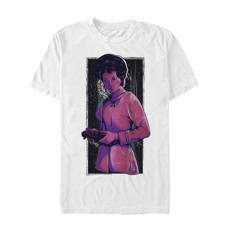 Men's Star Trek Artistic Uhura Portrait T-Shirt