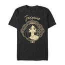 Men's Aladdin Jasmine Ornate Frame T-Shirt