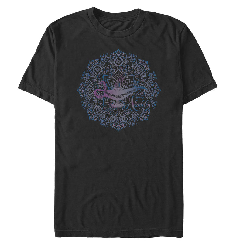 Men's Aladdin Magical Lamp Mandala Symbol T-Shirt