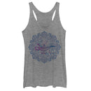 Women's Aladdin Magical Lamp Mandala Symbol Racerback Tank Top