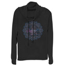 Junior's Aladdin Magical Lamp Mandala Symbol Cowl Neck Sweatshirt