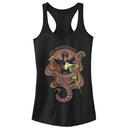 Junior's Aladdin Jafar Mysterious Snake Racerback Tank Top