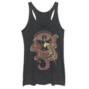 Women's Aladdin Jafar Mysterious Snake Racerback Tank Top