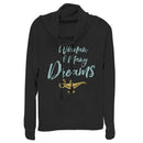 Junior's Aladdin Dream Woman Cowl Neck Sweatshirt