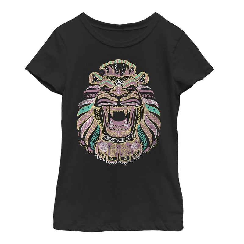 Girl's Aladdin Henna Cave of Wonders T-Shirt