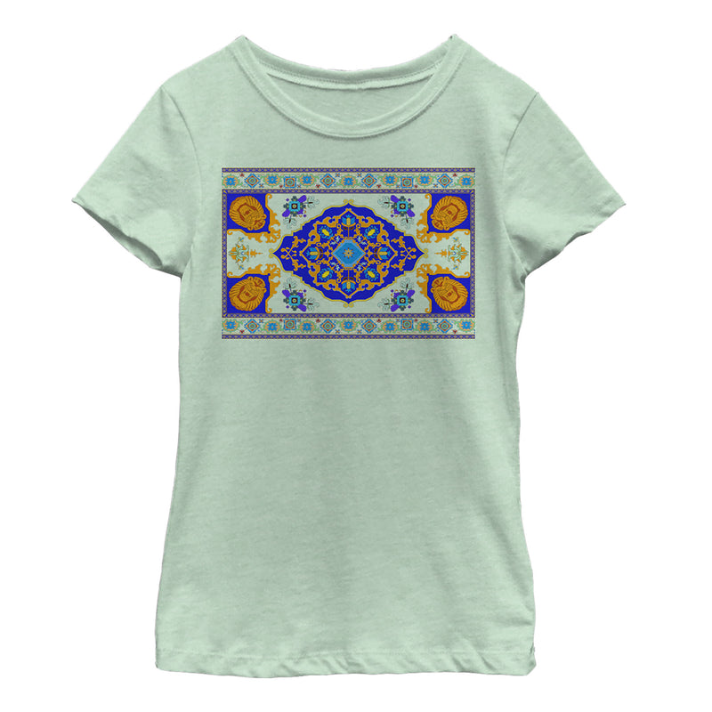 Girl's Aladdin Magic Carpet View T-Shirt