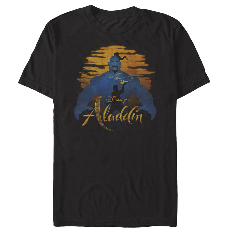 Men's Aladdin Vintage Genie Sunset T-Shirt