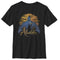 Boy's Aladdin Genie Sunset Silhouette T-Shirt