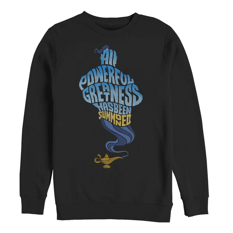 Men's Aladdin Genie Greatness Summoned Sweatshirt