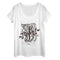 Women's Aladdin Jafar Cobra Scrawl Scoop Neck