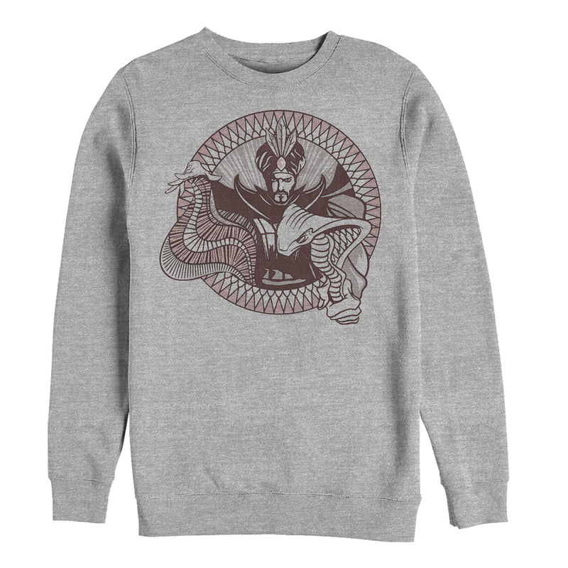 Men's Aladdin Jafar Cobra Circle Sweatshirt