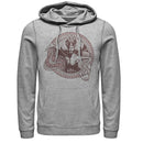 Men's Aladdin Jafar Cobra Circle Pull Over Hoodie