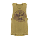 Junior's Aladdin Jafar Cobra Circle Festival Muscle Tee