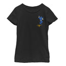 Girl's Aladdin Genie Badge T-Shirt