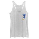 Women's Aladdin Genie Badge Racerback Tank Top