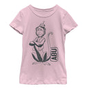 Girl's Aladdin Cartoon Abu Profile T-Shirt