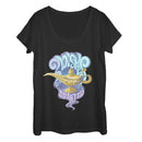 Women's Aladdin Vintage 3 Wishes Scoop Neck