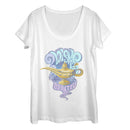 Women's Aladdin Vintage 3 Wishes Scoop Neck