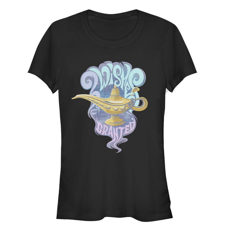 Junior's Aladdin Vintage 3 Wishes T-Shirt